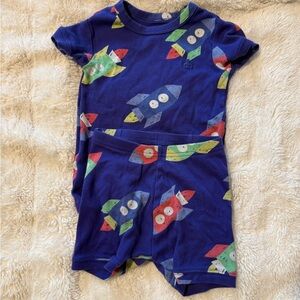 GAP Blue Cotton Pajama Set 3T